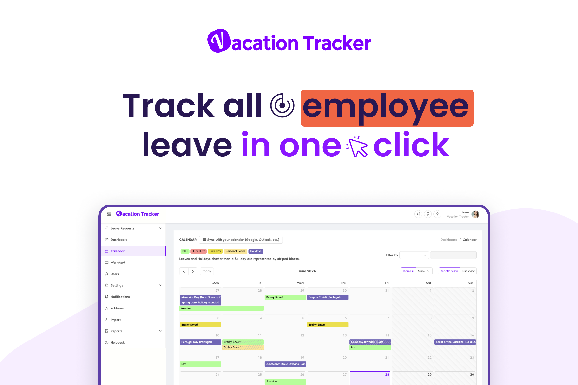 Vacation Tracker: PTO and leave management in Slack, Microsoft Teams, and Google Workspace